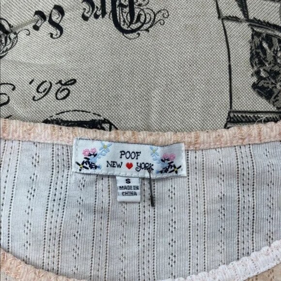 Poof Women's Knit Tie-Dye Long Sleeve Top - Picture 2 of 8